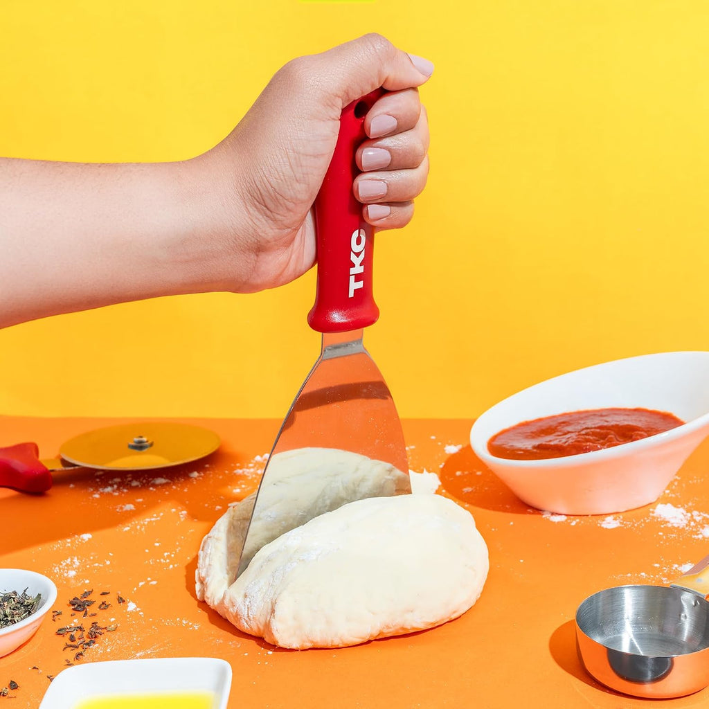 TKC Pizza Making Kit – Peel, Turning Peel & Cutter