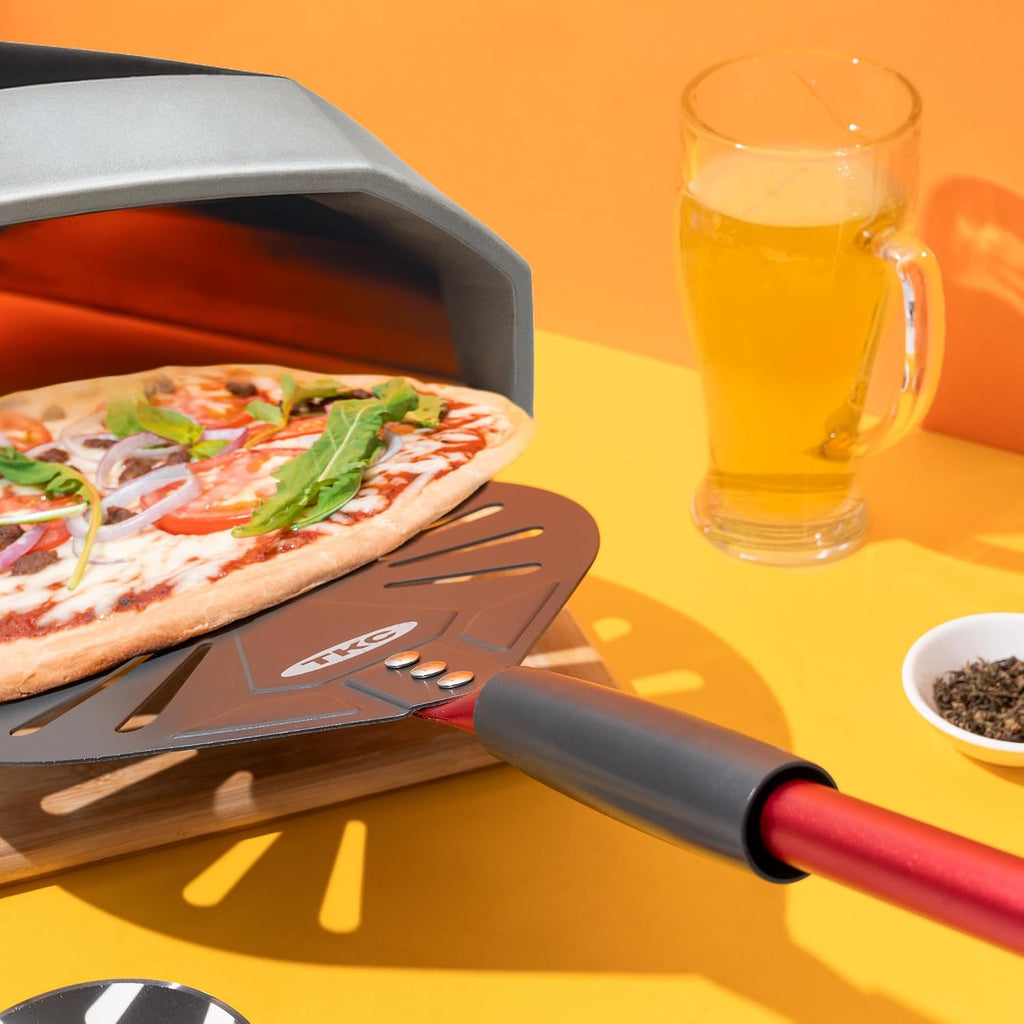 TKC Pizza Making Kit – Peel, Turning Peel & Cutter