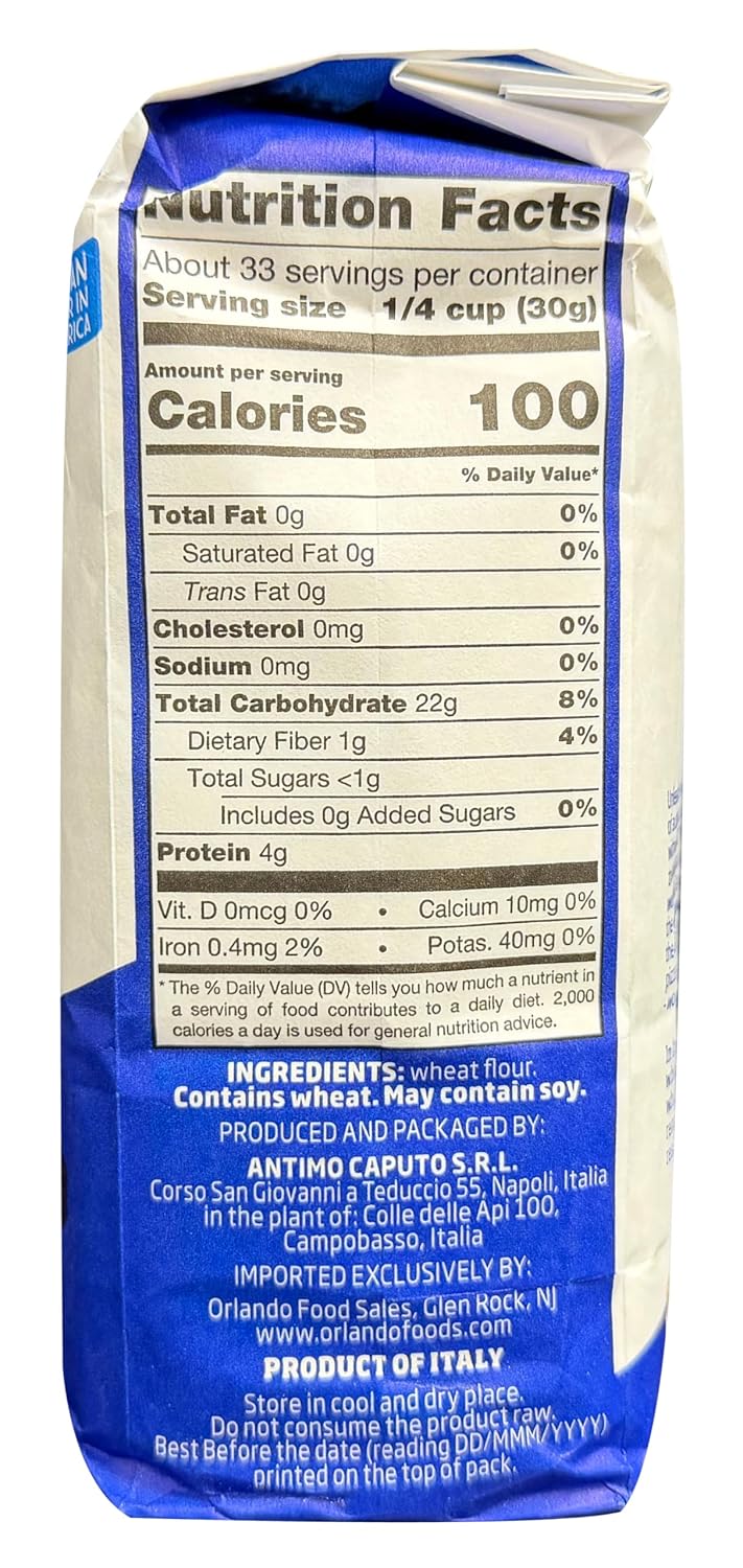 Caputo Pizzeria 00 Flour – 2 x 2.2 lb
