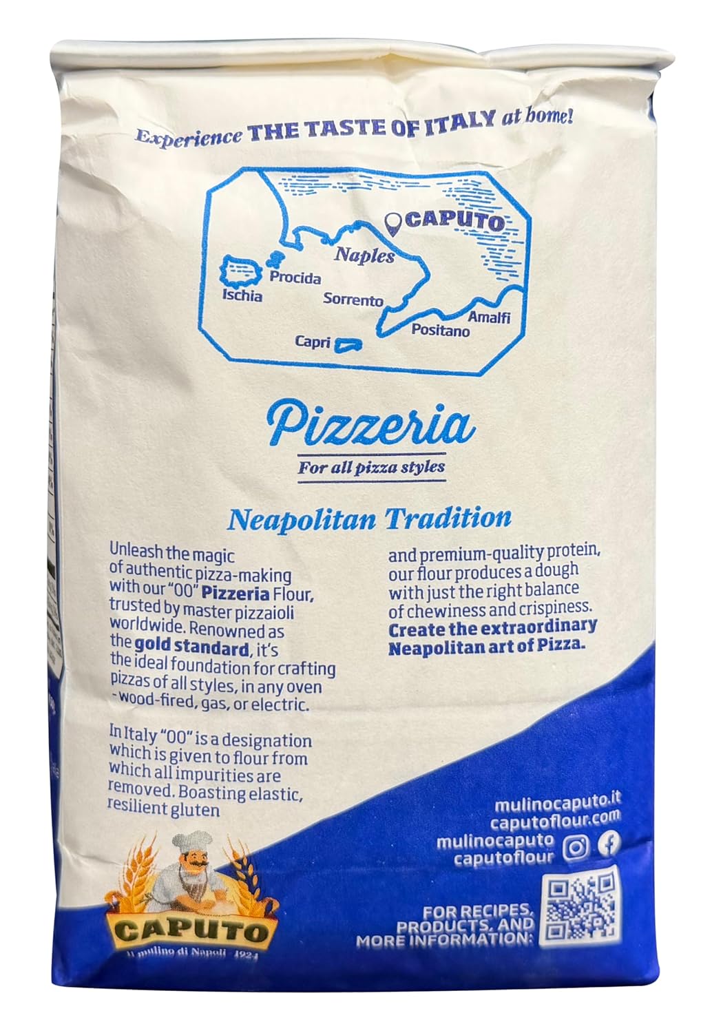 Caputo Pizzeria 00 Flour – 2 x 2.2 lb